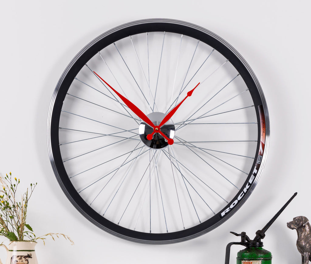 RACING BIKE WHEEL CLOCK Size - 22.5 inch