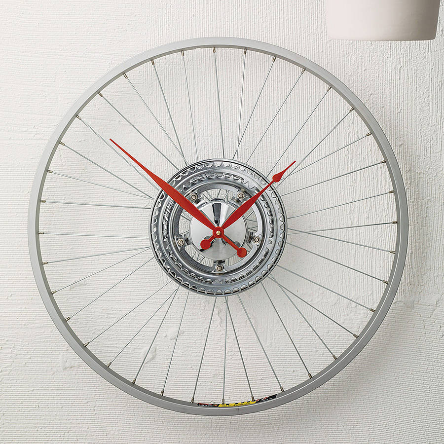 bike sprocket wheel clock large for Cora