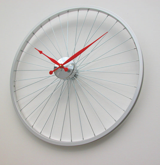 Bike wheel clocks