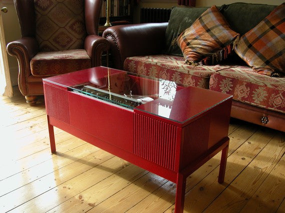 HMV Coffee Table / Ipod state of the art music player. Radiogram
